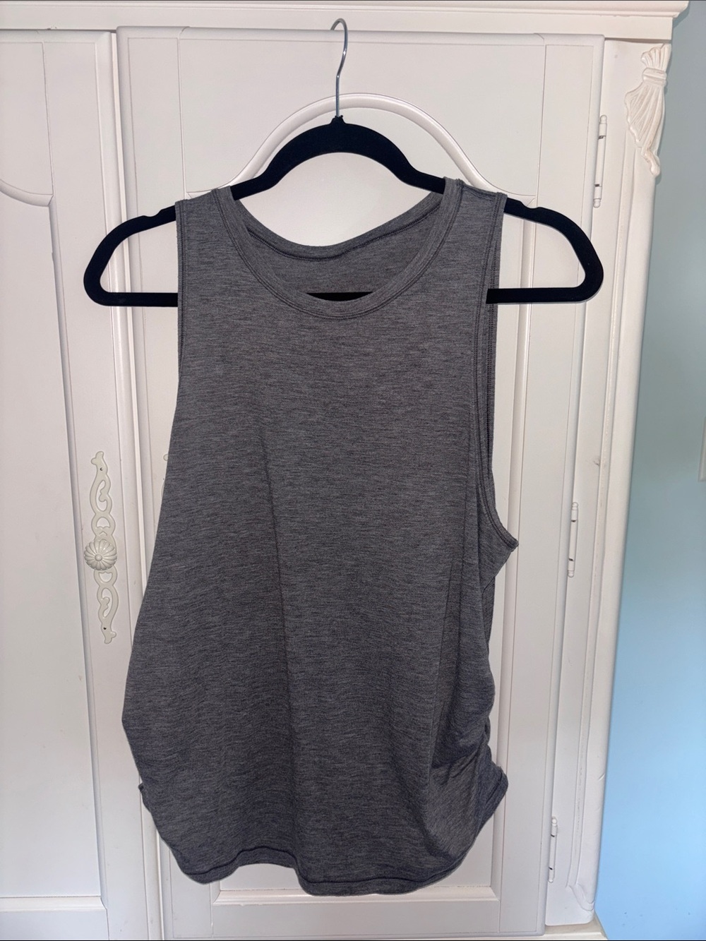 lululemon athletica Heather Gray Sleeveless Tank